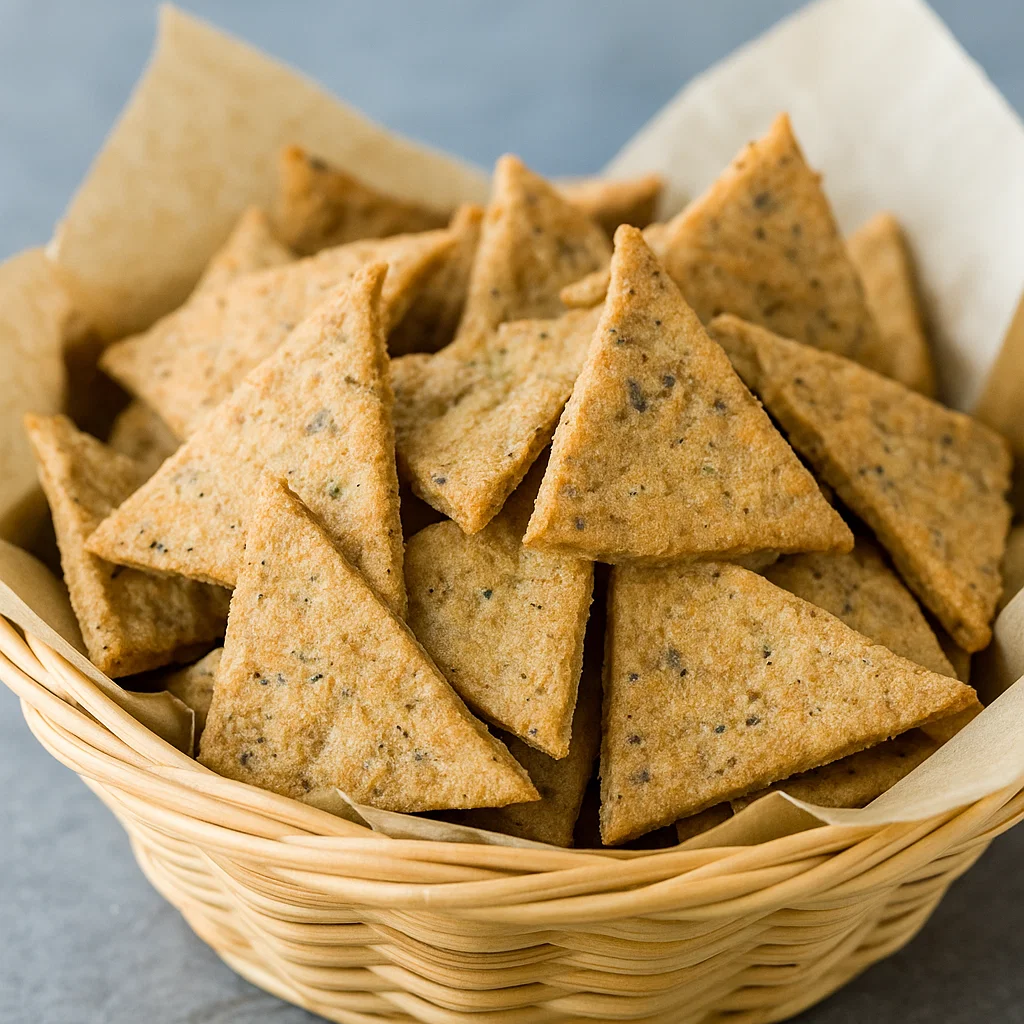 Gluten-Free Sourdough Crackers