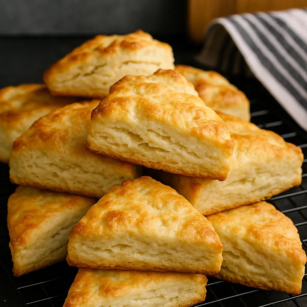 Fluffy Golden Biscuits