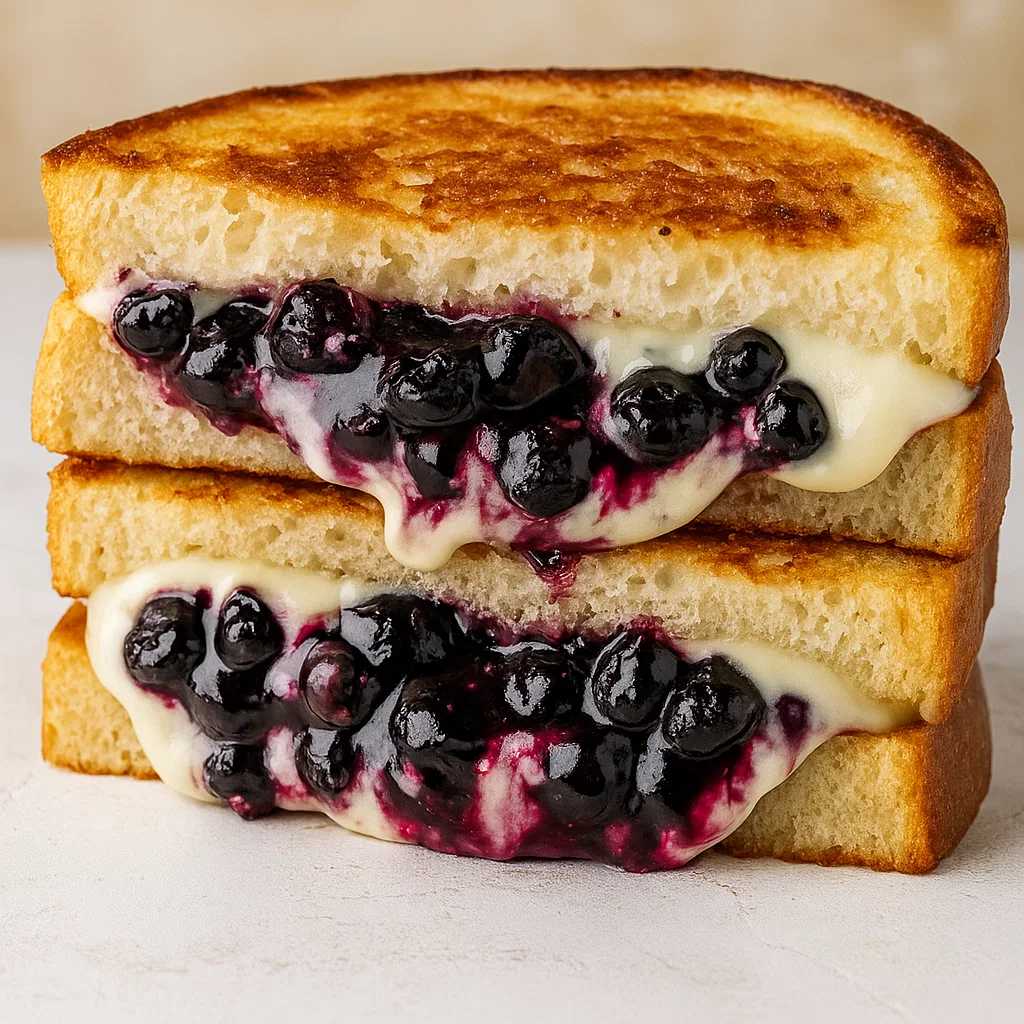 Blueberry Brie Grilled Cheese