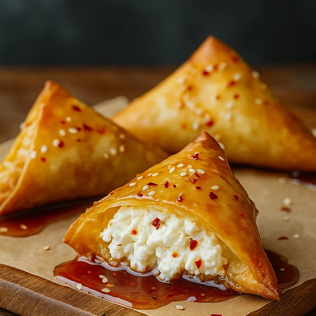 Oven Fried Feta Rolls