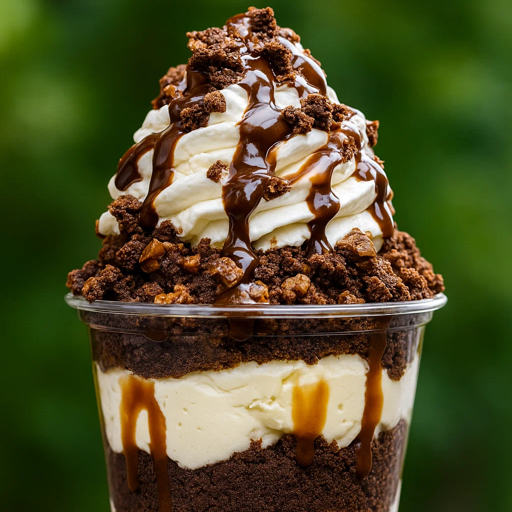 Loaded Brownie Cheesecake Cups