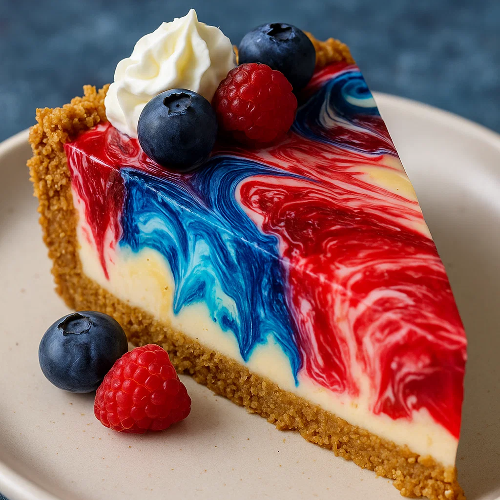 4th of July Swirl Pie