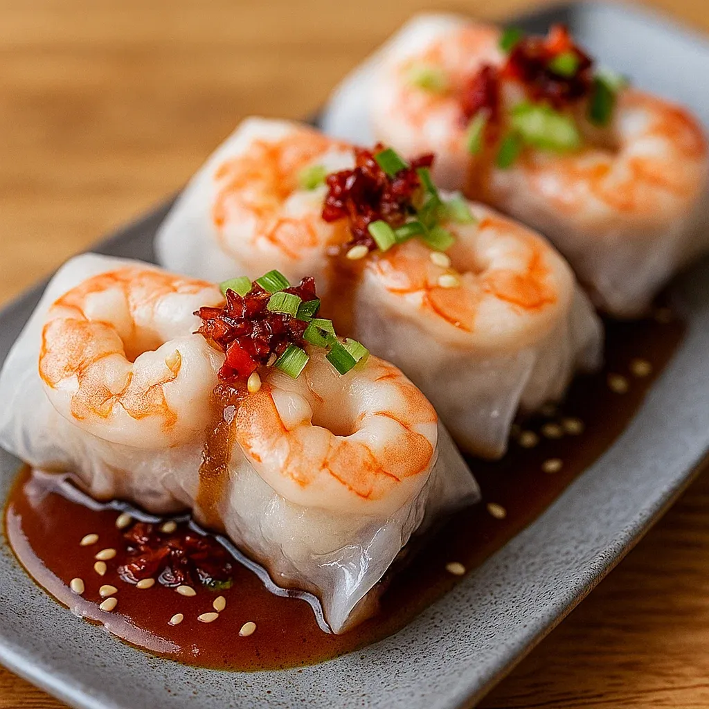 Shrimp Rice Paper Rolls