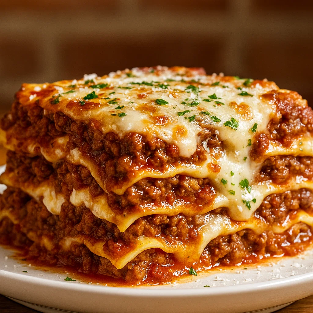 Homemade Classic Lasagna