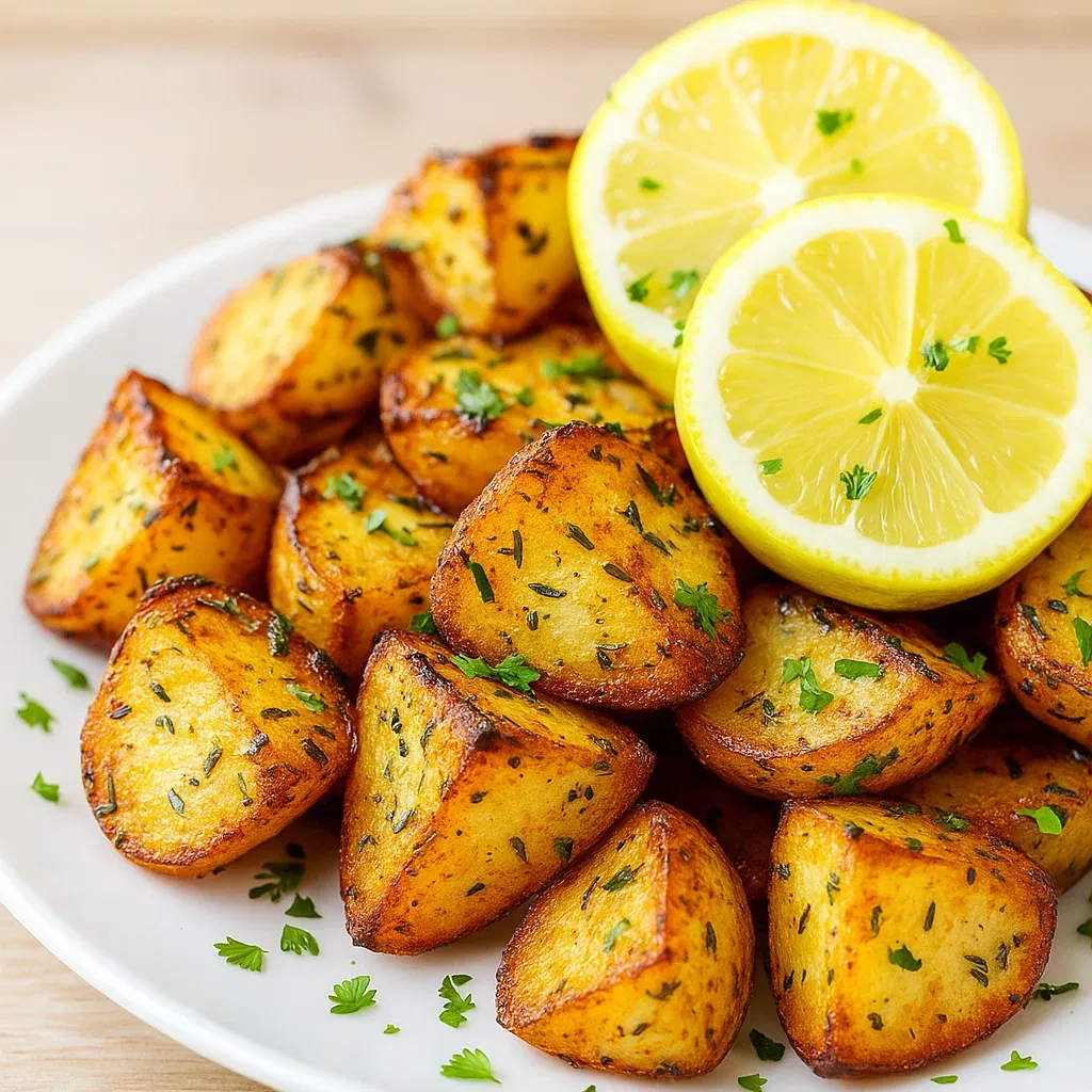 Lemon Herb Roasted Potatoes