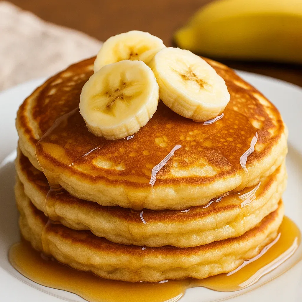 Brown Sugar Banana Pancakes