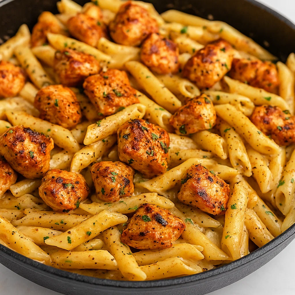 Cheesy Cajun Garlic Rotini