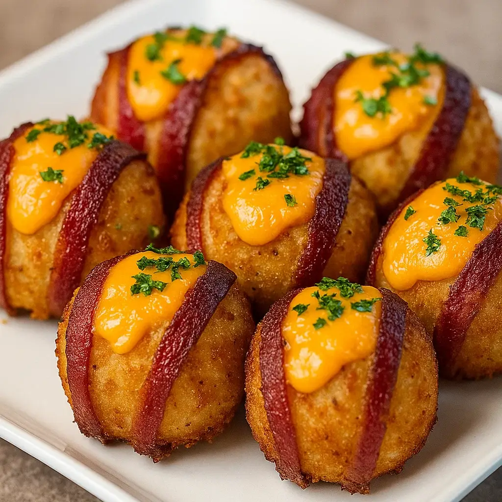 Mashed Potato Bacon Bombs