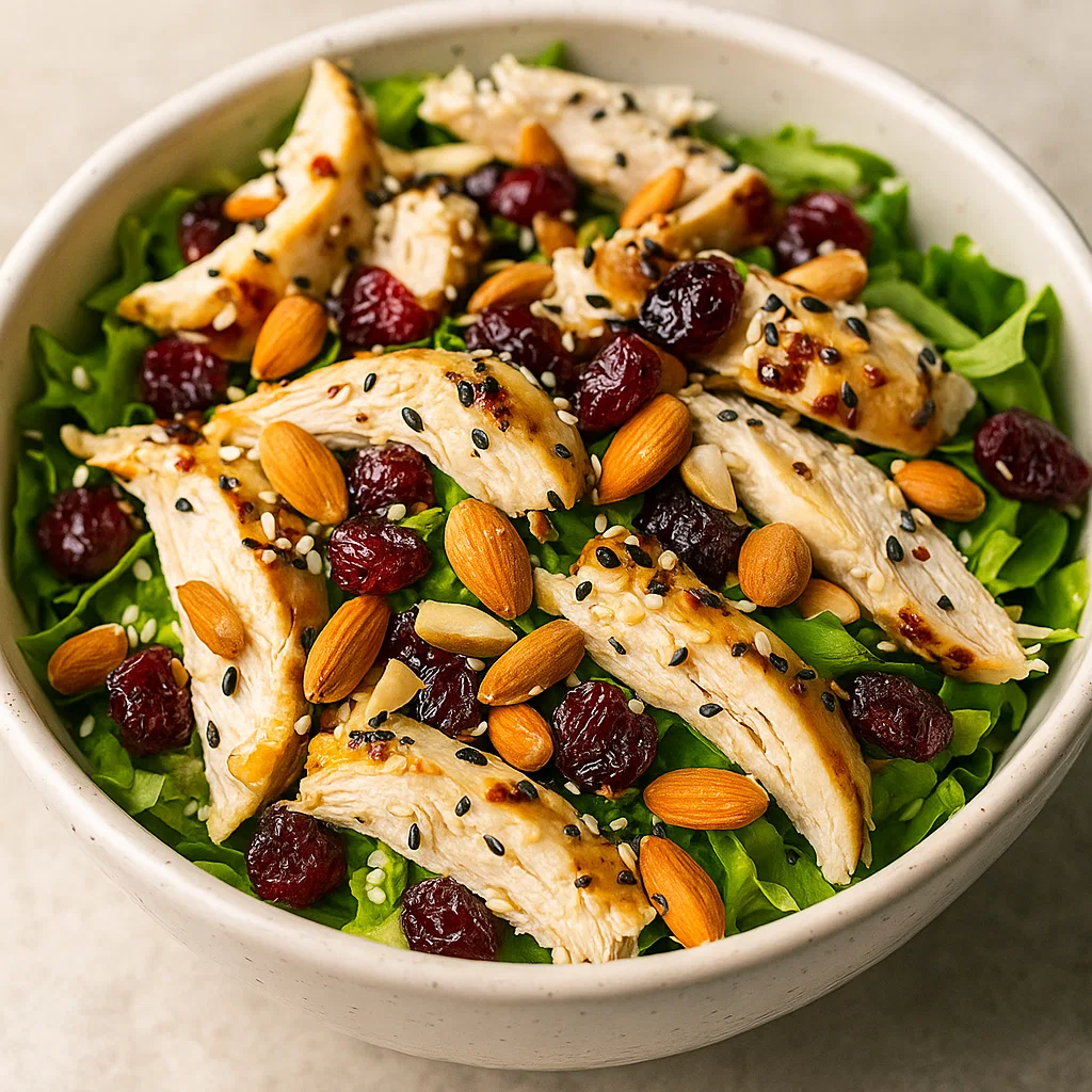 Asian Chicken Cranberry Salad