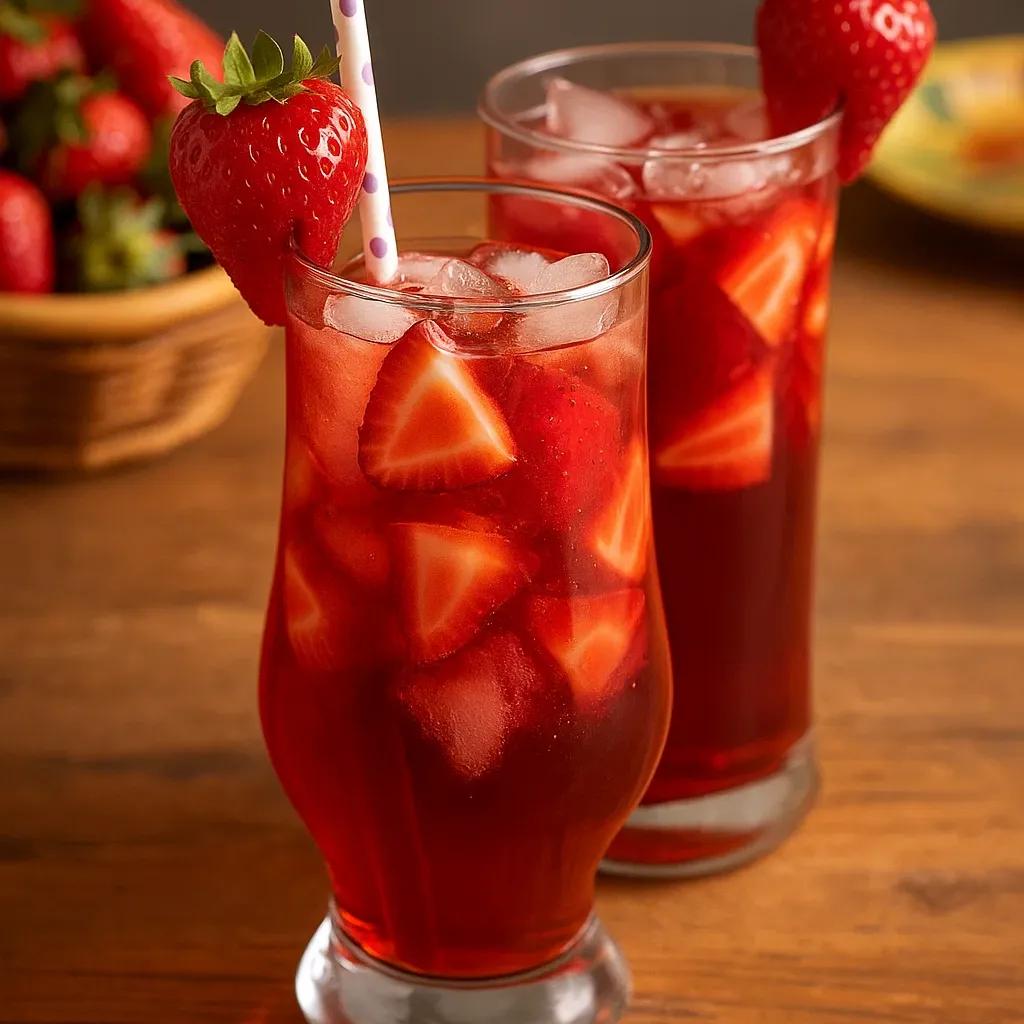 Strawberry Sweet Tea