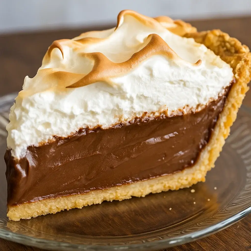 Old Fashioned Chocolate Meringue Pie