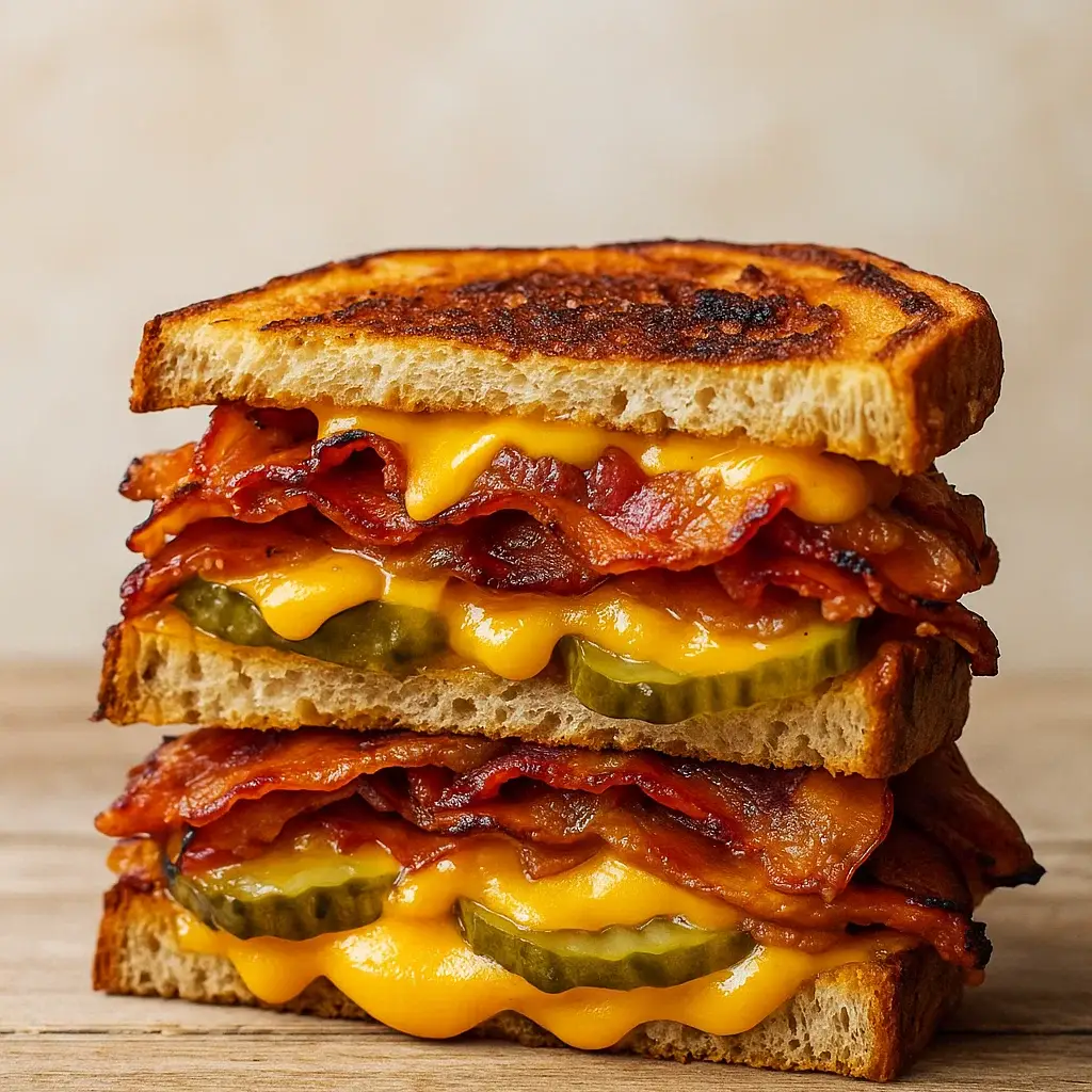 Bacon Pickle Grilled Cheese