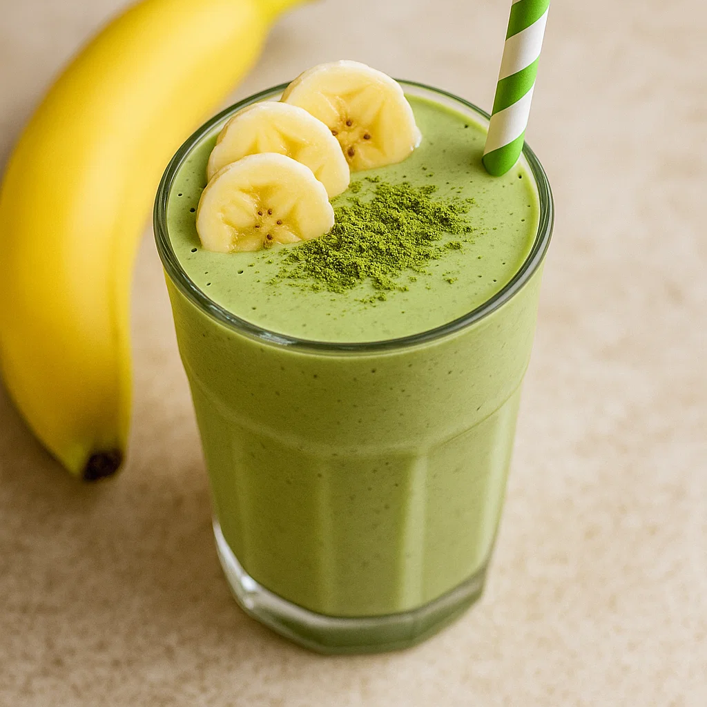 Banana Matcha Smoothie