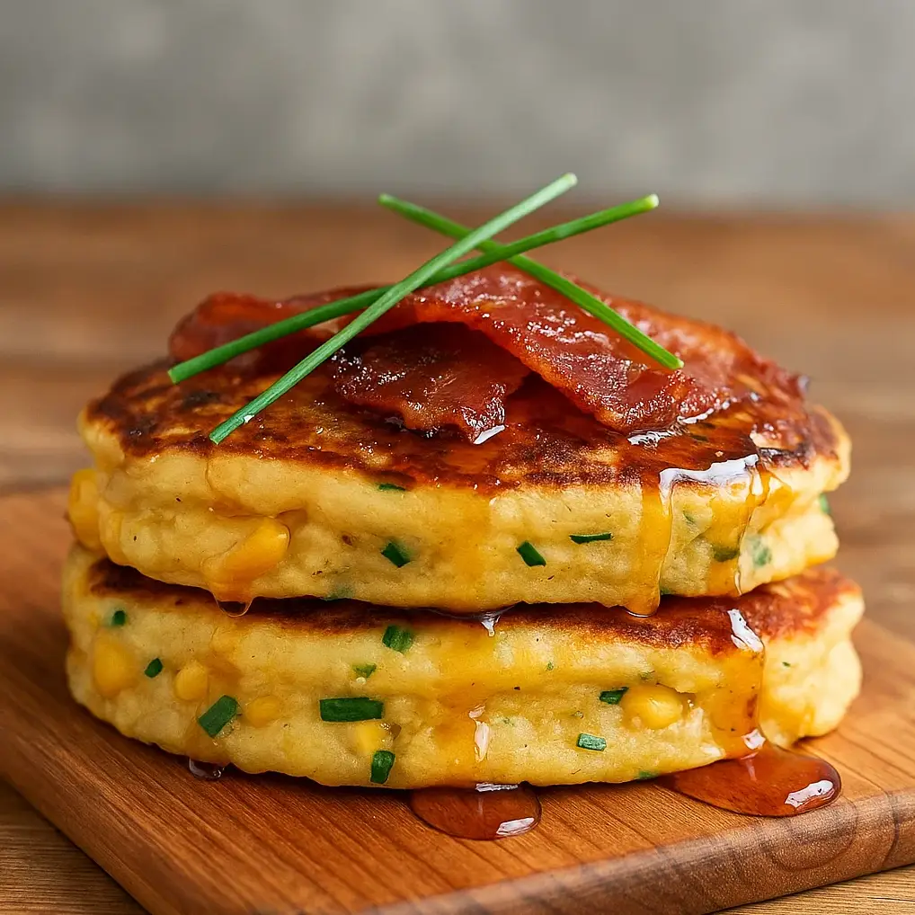 Bacon Corn Griddle Cakes