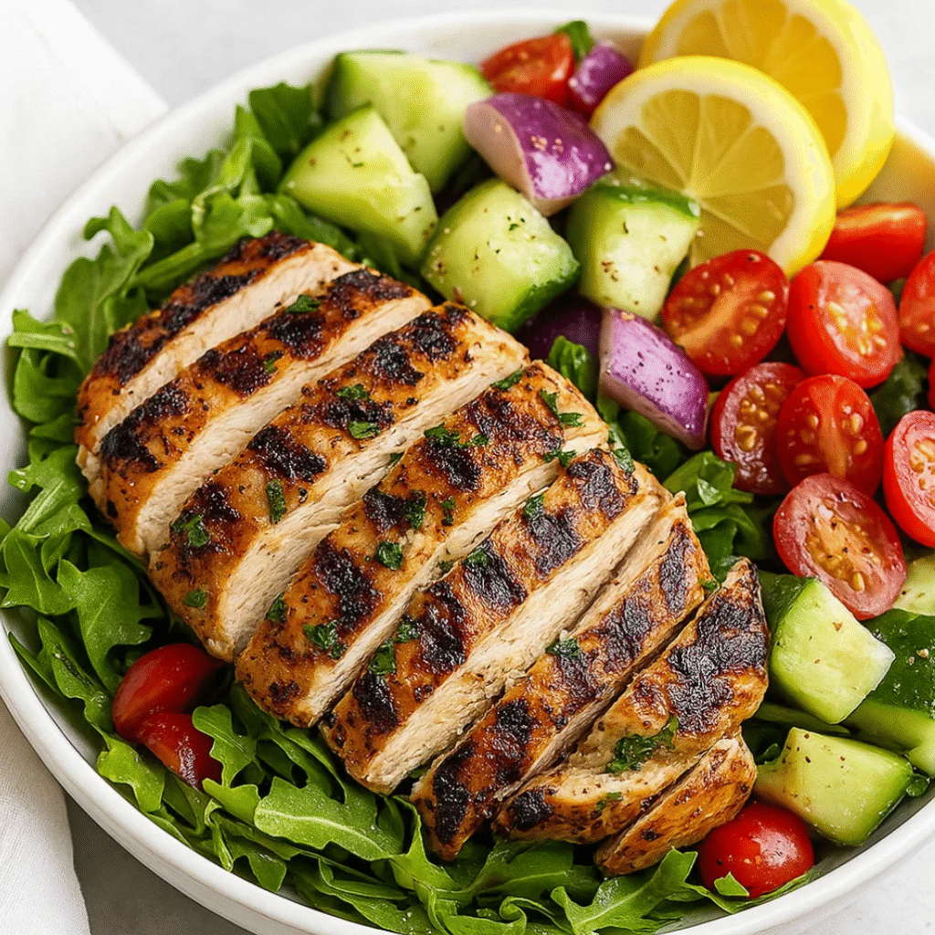 Mediterranean Chicken Salad