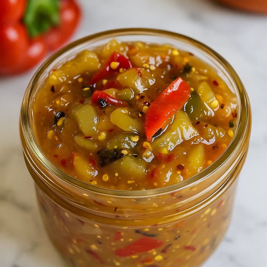 Pickled Pepper and Onion Relish