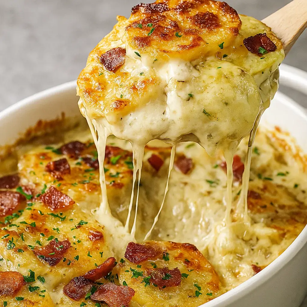 Cheesy Au Gratin Potatoes