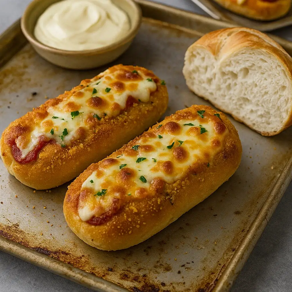 Philly Cheesesteak Garlic Bread