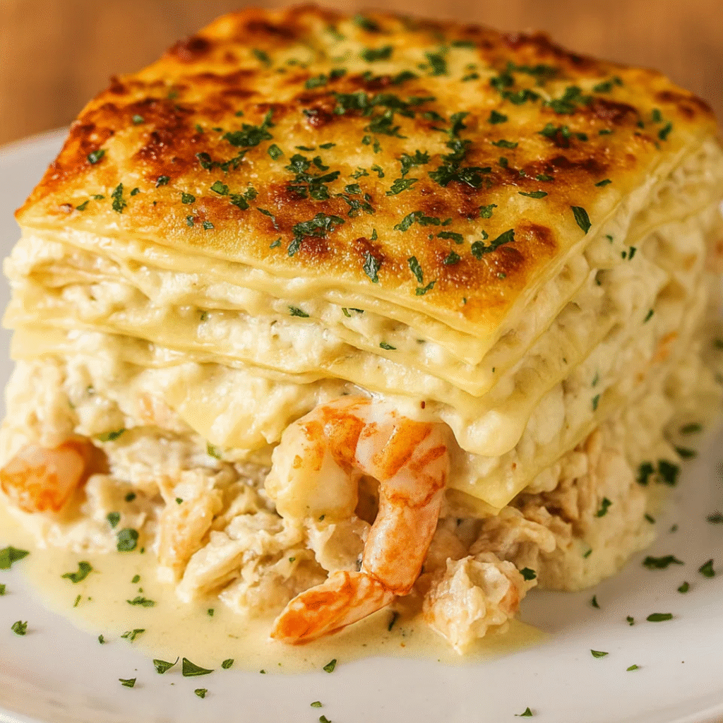 Seafood Lasagna