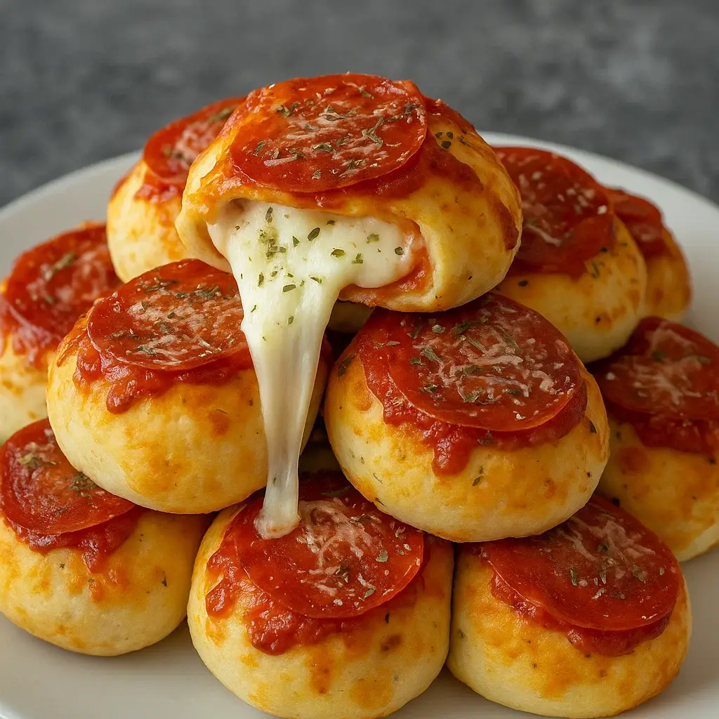 Stuffed Crust Pizza Bites