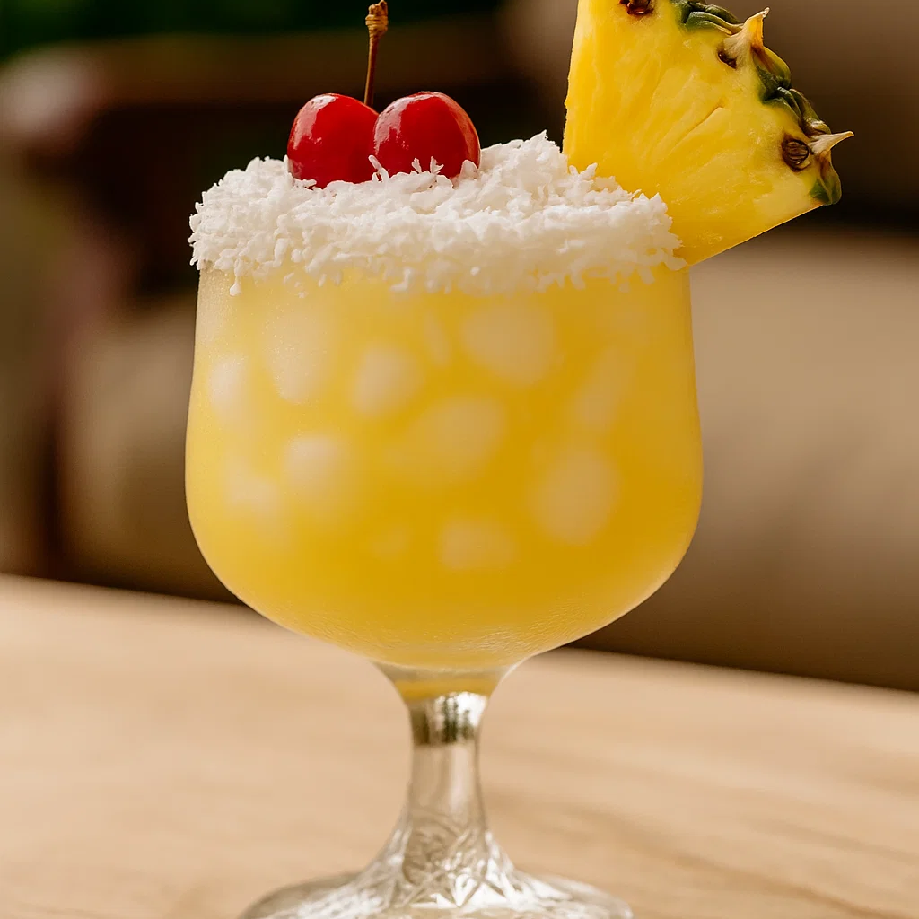 Snowy Pineapple Punch