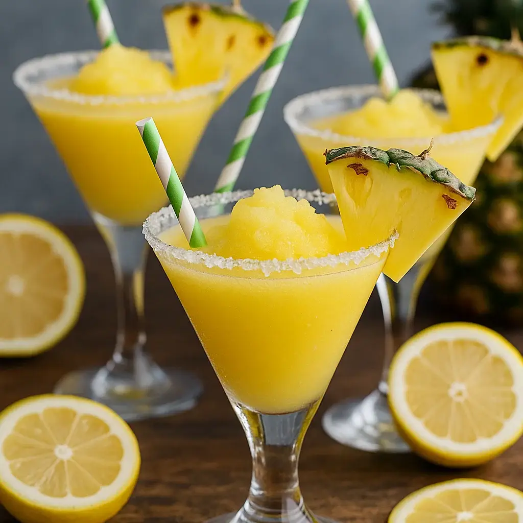 Pineapple Lemon Drop Cocktail
