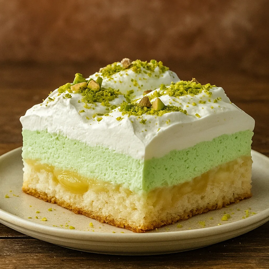 Tropical Pistachio Bliss Cake