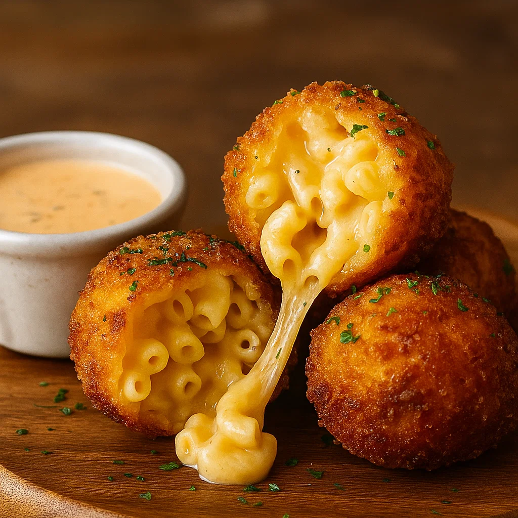 Crispy Fried Mac and Cheese
