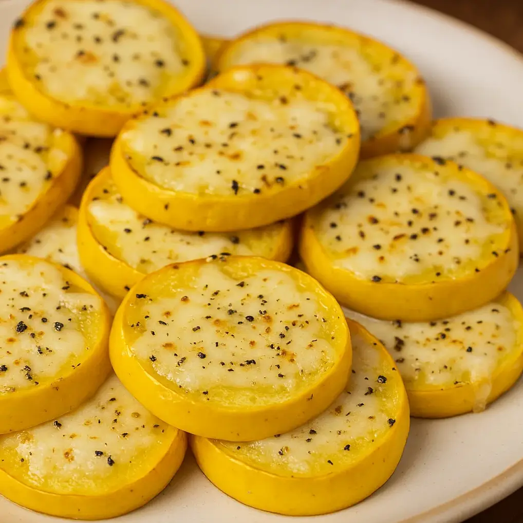 Crispy Parmesan Roasted Squash