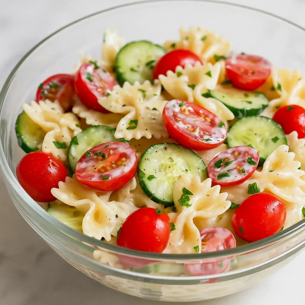 Creamy Ranch Pasta Salad
