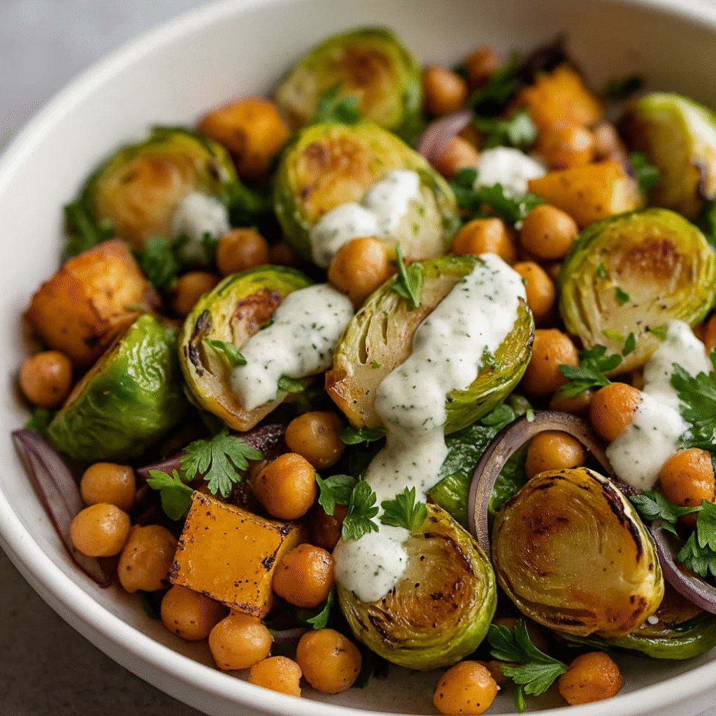 Roasted Squash Salad with Cilantro Lime Dressing