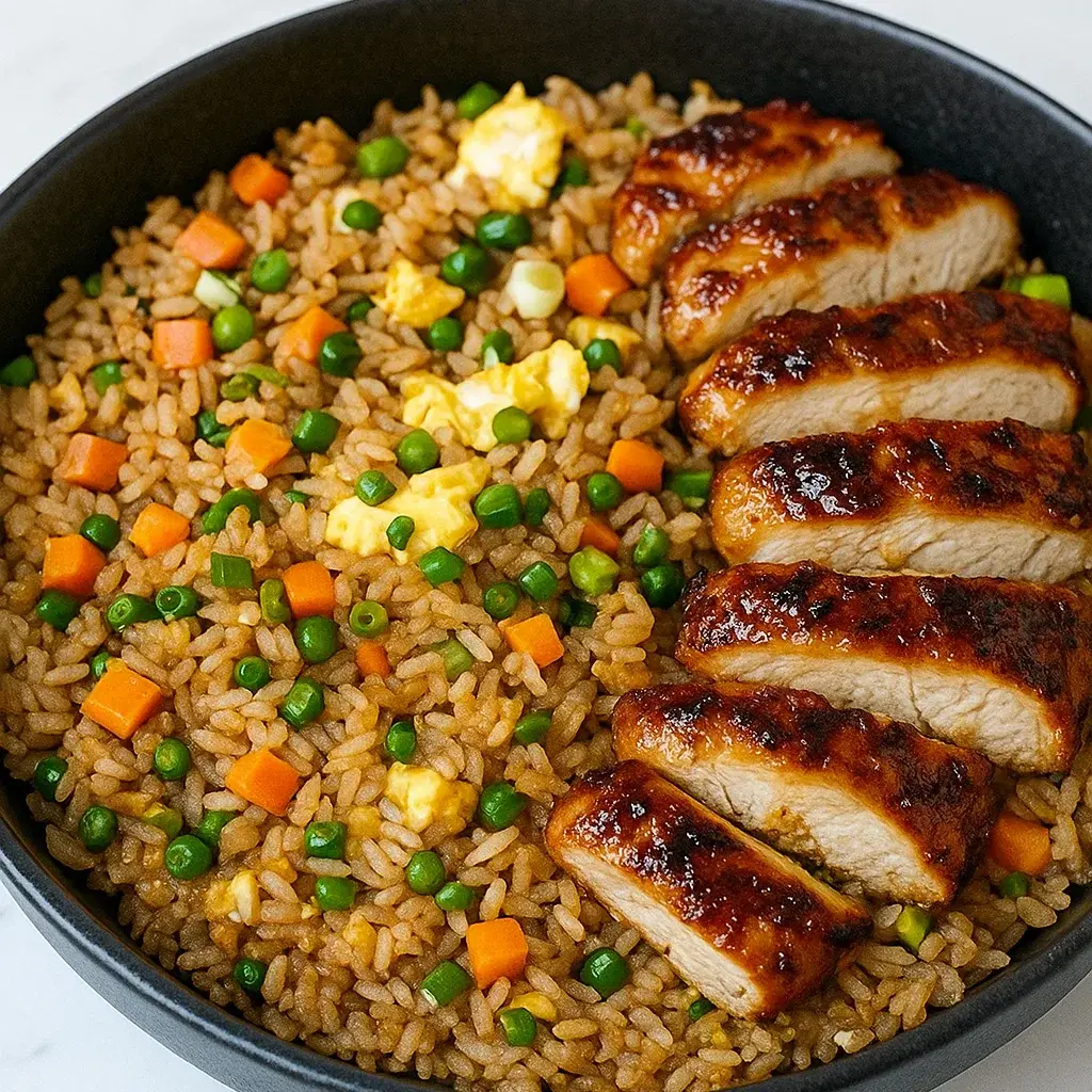 Bang Bang Chicken Fried Rice