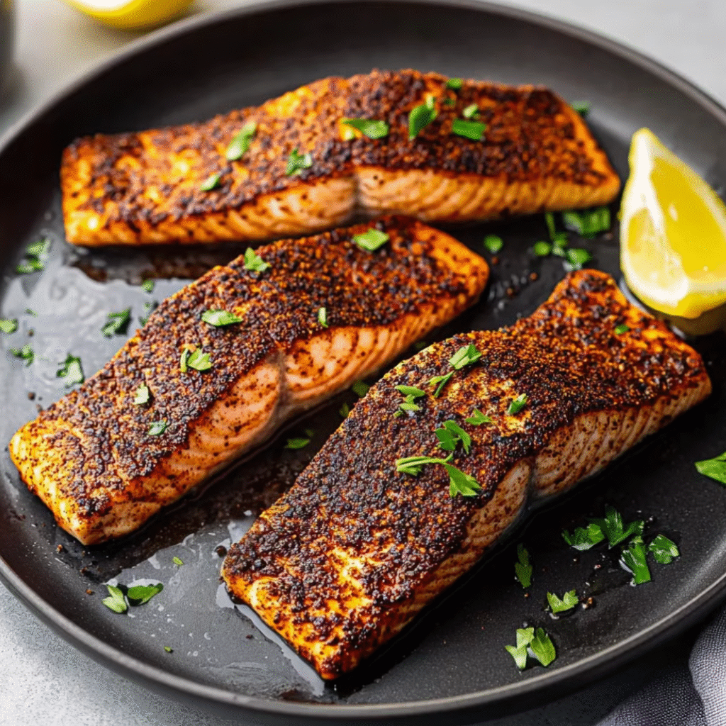 Blackened Cajun Salmon