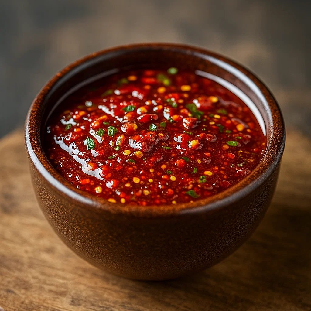 Homemade Chili Garlic Sauce