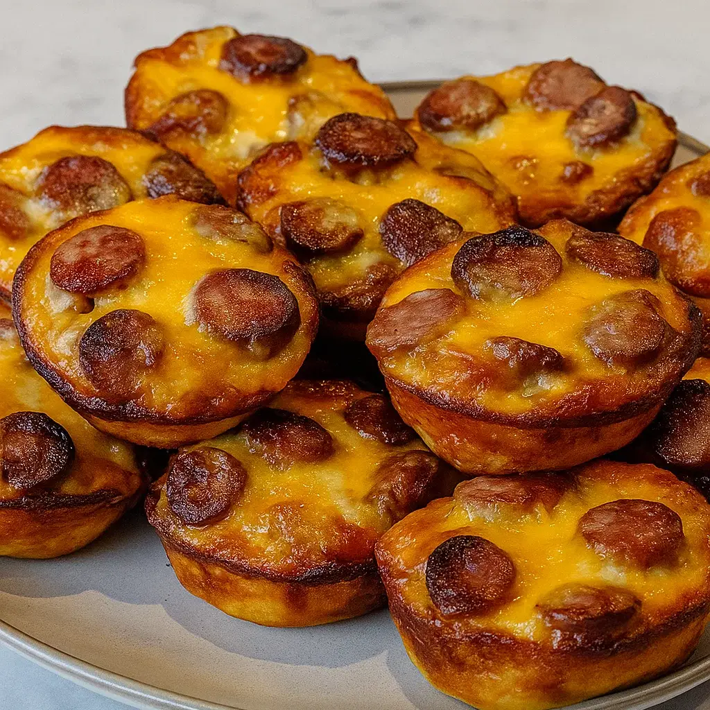 Pancake Sausage Cheese Bites
