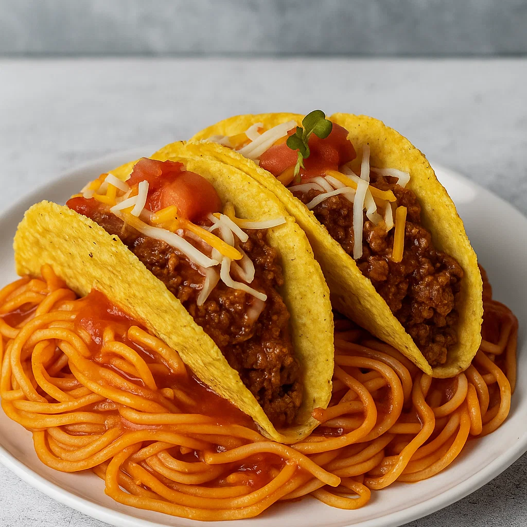 Spaghetti Tacos