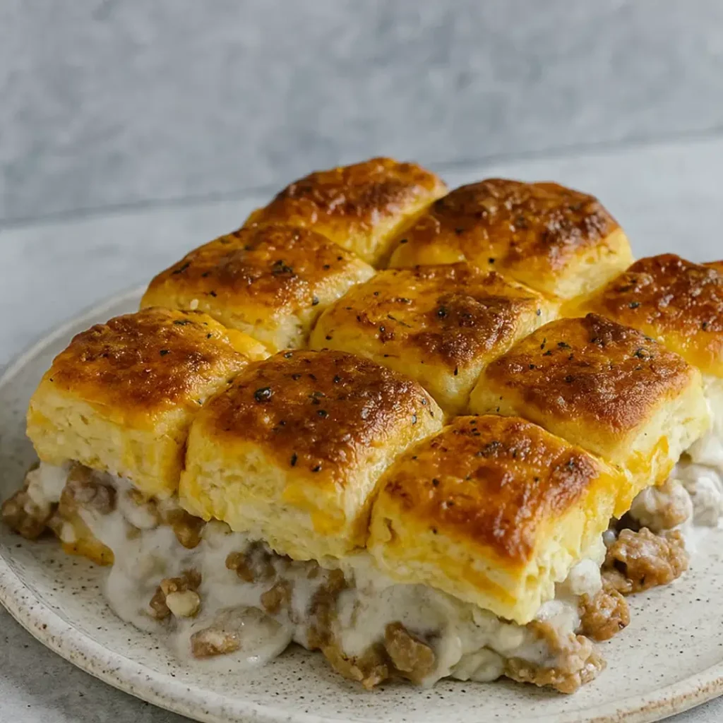 Biscuit Gravy Casserole