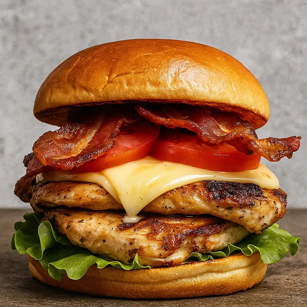 Grilled Chicken Melt Sandwich
