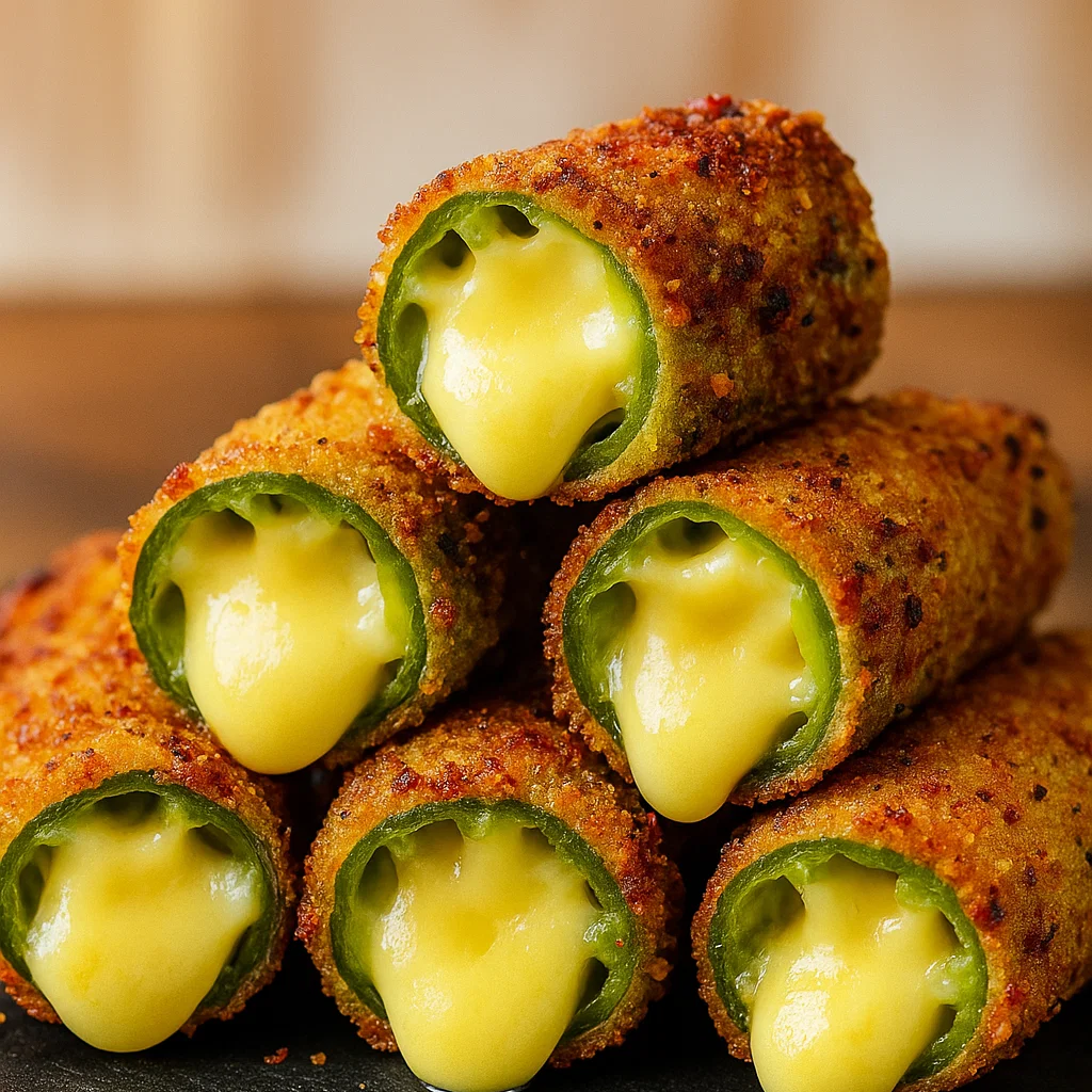 Fried Okra with Pepper Jack Cheese