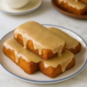 Soft Baked Maple Donut Bars