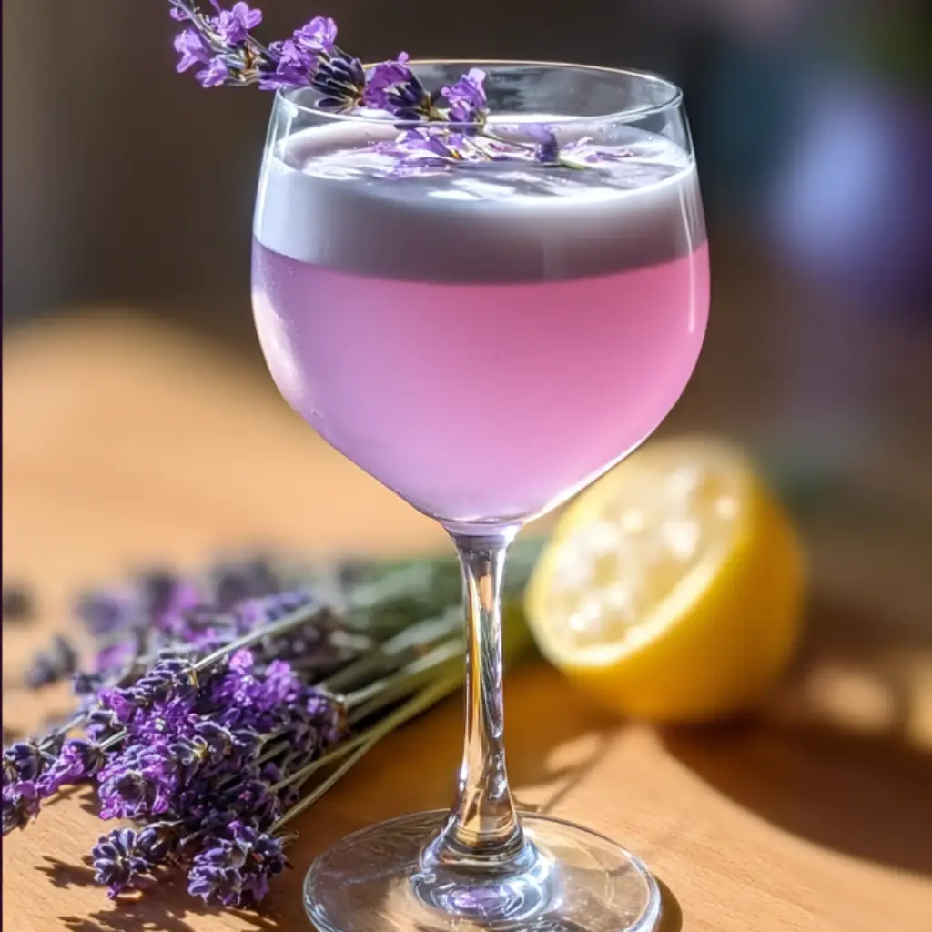 Lavender Gin Sour
