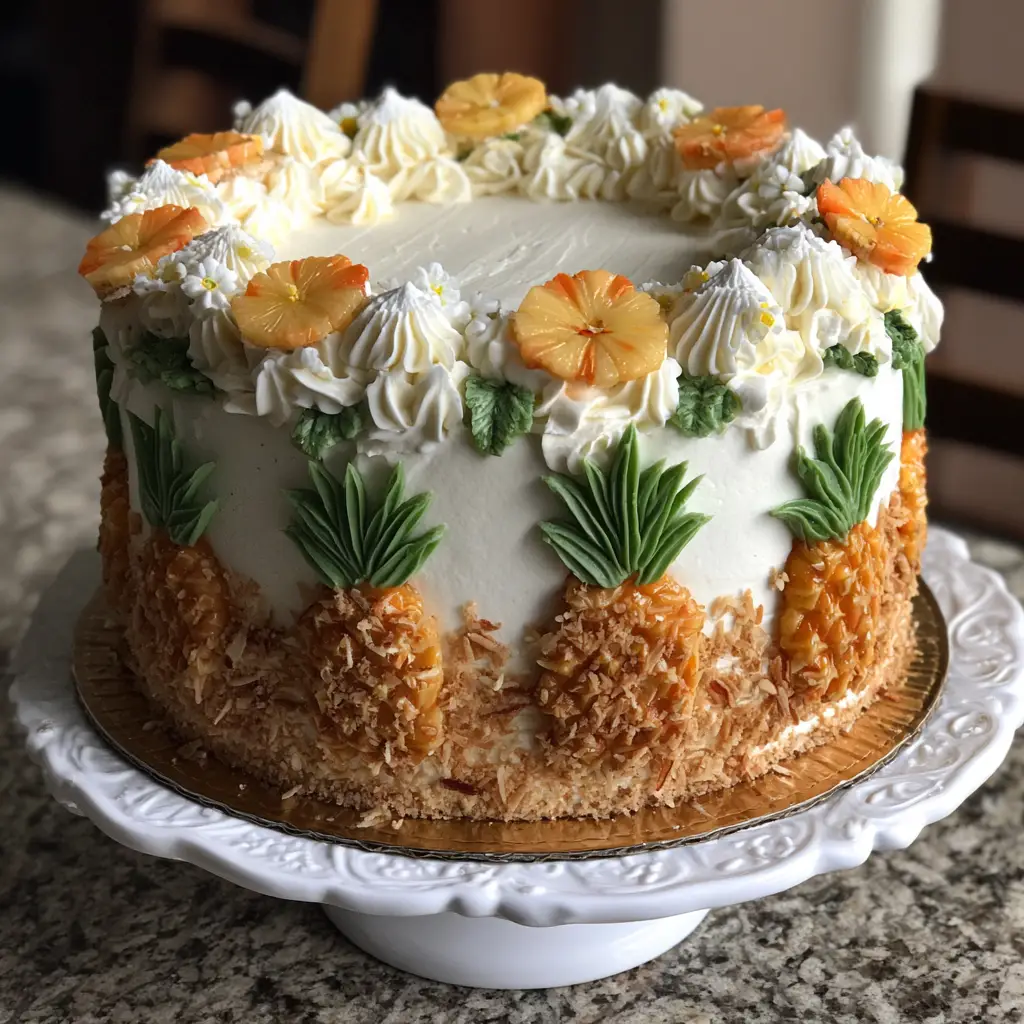 Carrot Pineapple Cake