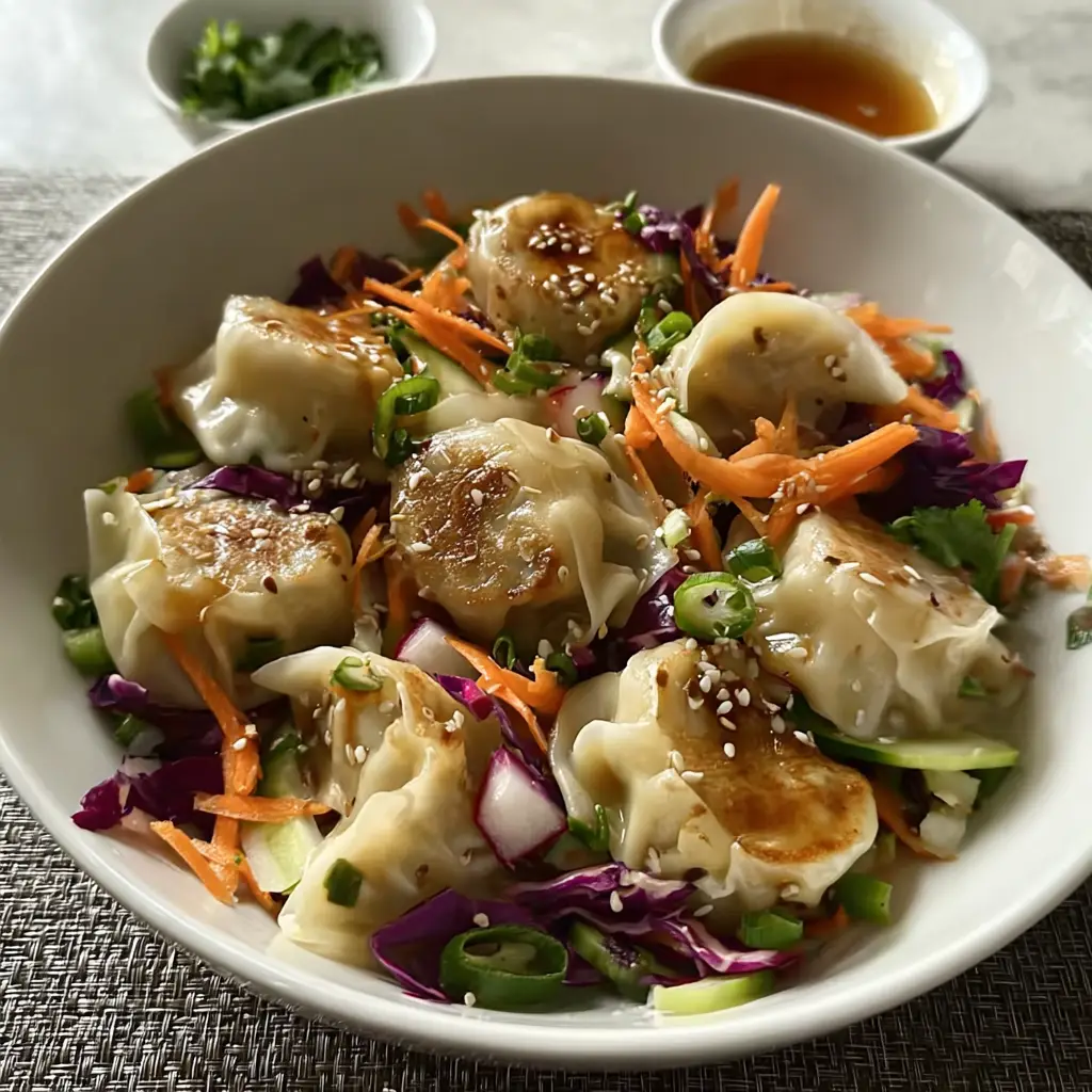 Viral Dumpling Salad Gluten Free