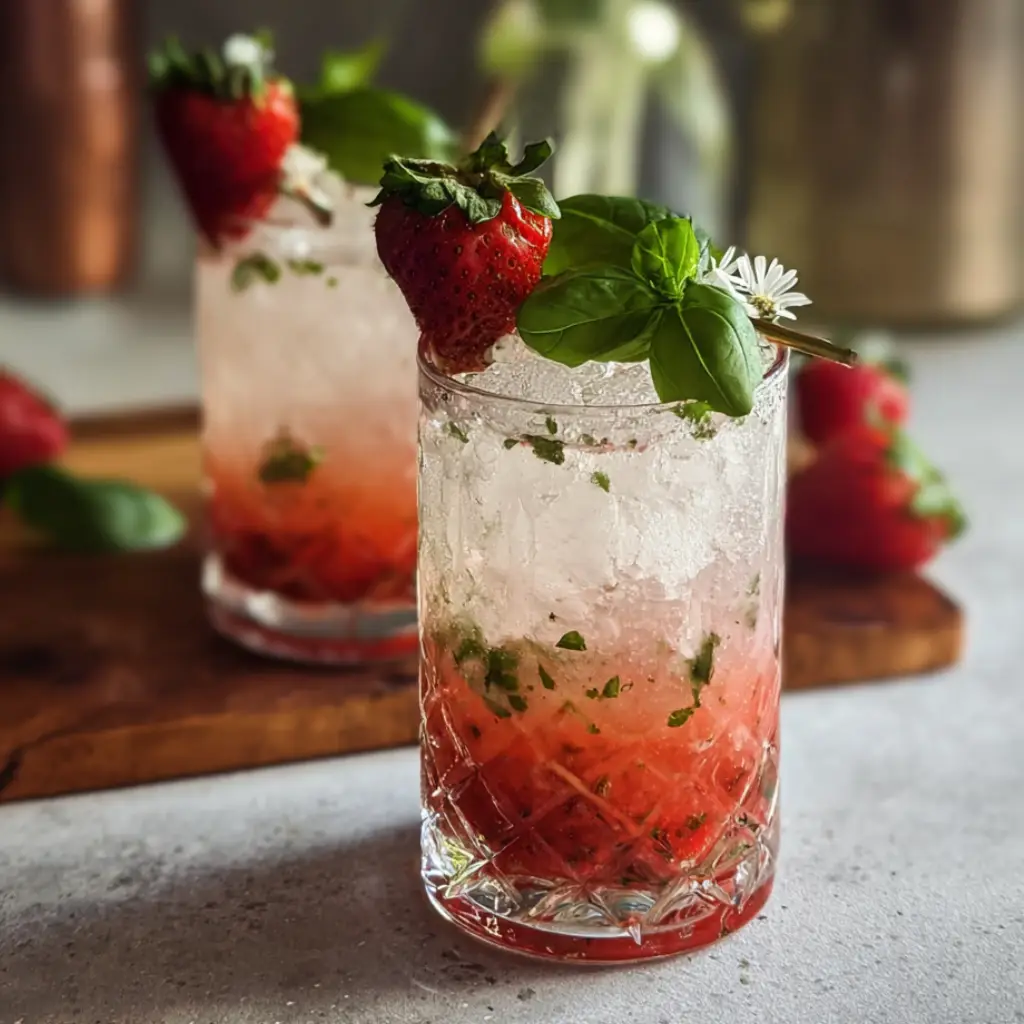 Strawberry Gin Cocktail