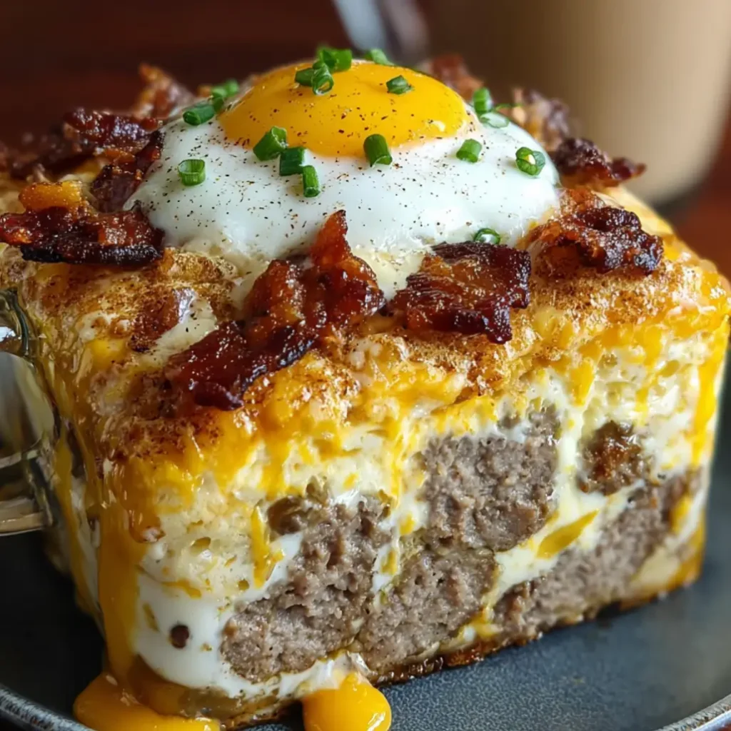 Sausage Egg Cream Casserole