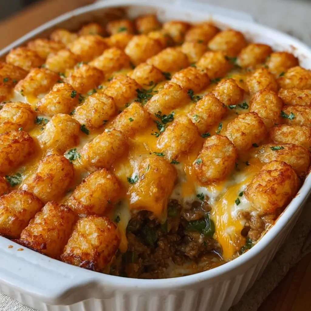 Best Tater Tot Casserole