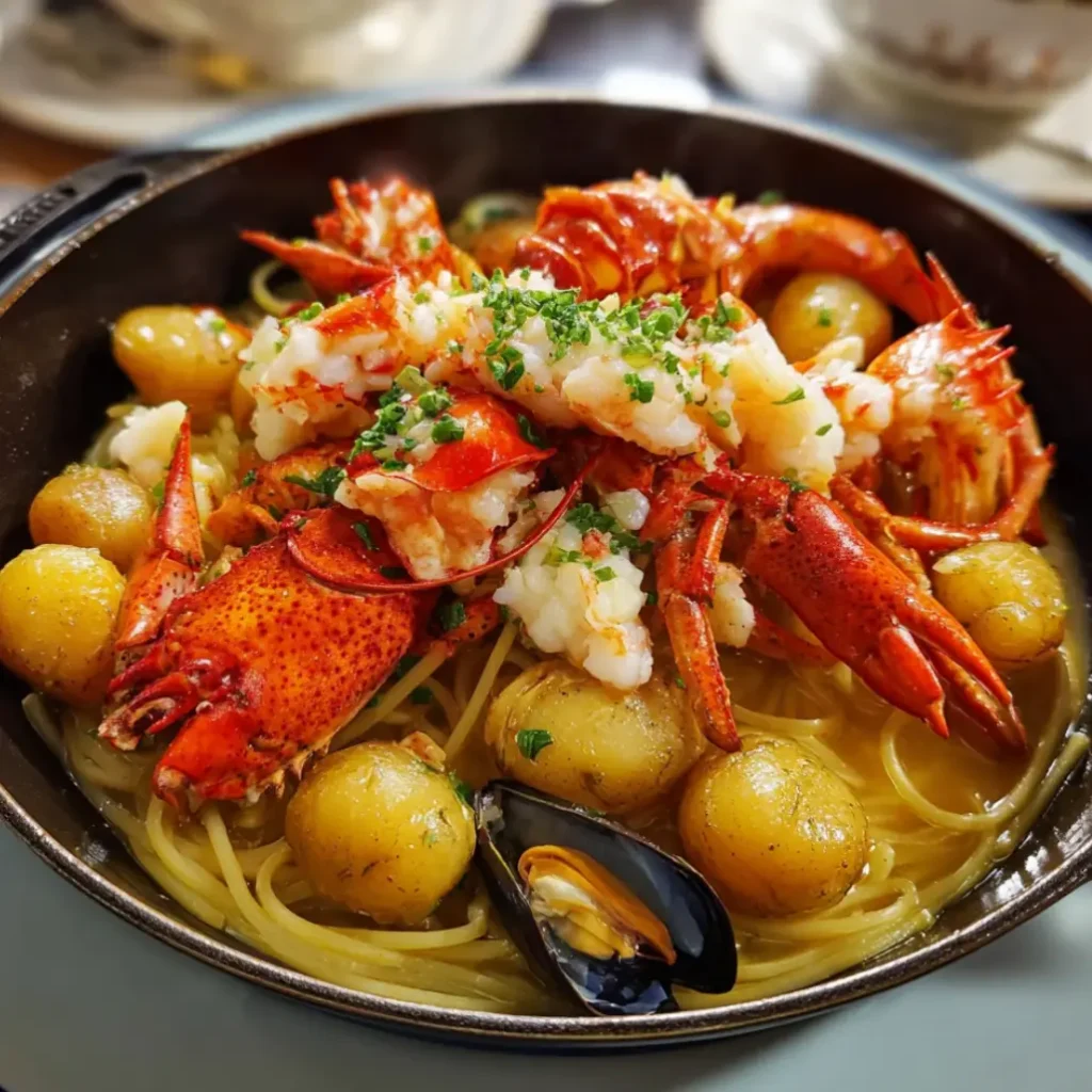 Buttered Lobster Pasta