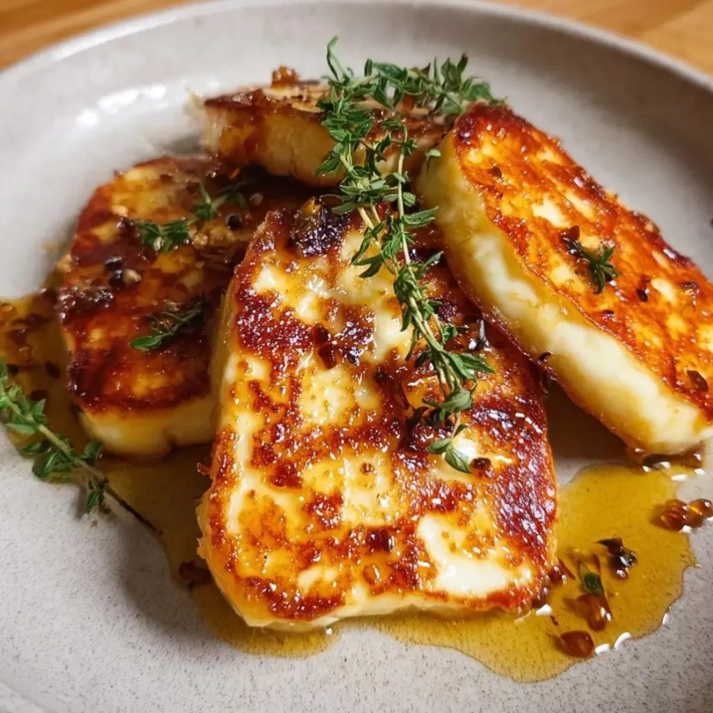 Hot Honey Halloumi