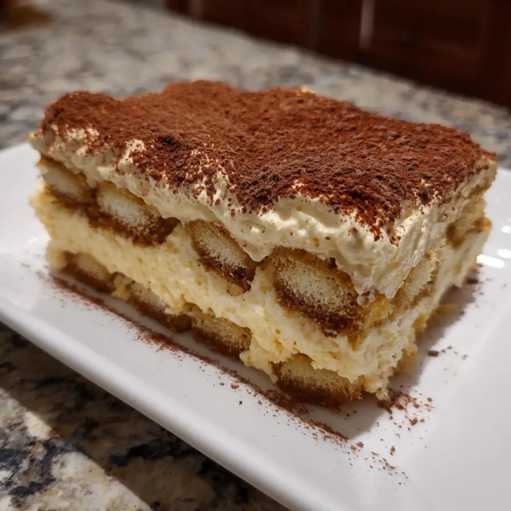 Creamy Pumpkin Tiramisu Dessert