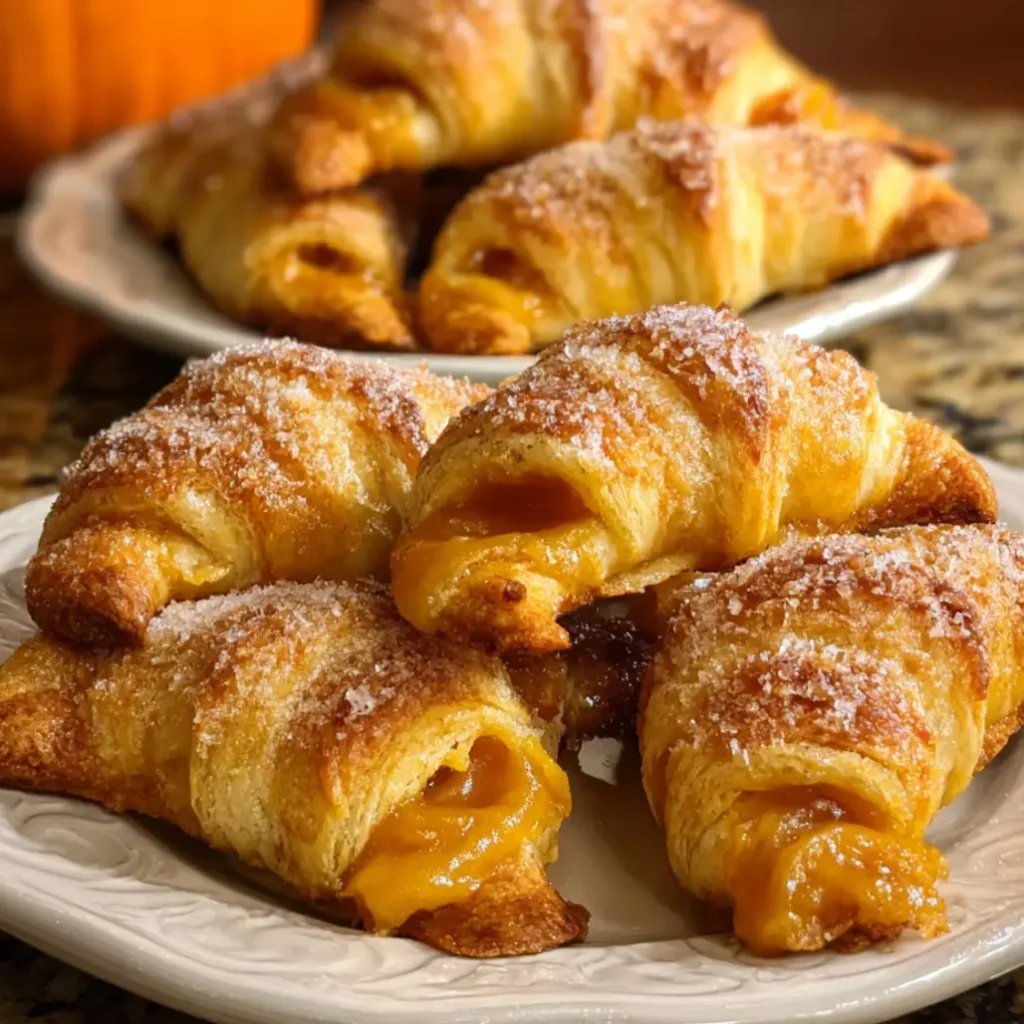 Pumpkin Maple Crescent Bites